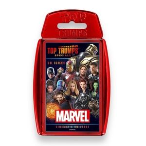Marvel Cinematic Universe Top Trumps Special Card Game 3D Icons‎ 2-6 Players NEW